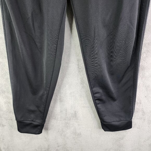 Mens Black Adidas Primegreen  Jogger Pants Athletic Loungewear Drawstring Size L - Picture 3 of 13